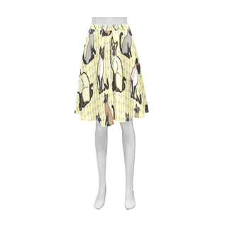 Siamese Athena Women's Short Skirt - TeeAmazing