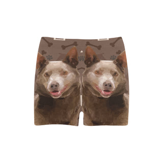Australian Kelpie Dog Briseis Skinny Shorts (Model L04) - TeeAmazing