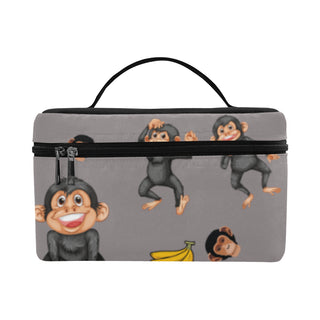Chimpanzee Pattern Cosmetic Bag/Large - TeeAmazing