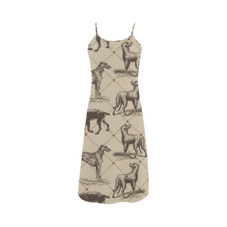 Scottish Deerhounds Alcestis Slip Dress - TeeAmazing