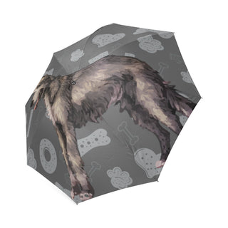 Irish Wolfhound Dog Foldable Umbrella - TeeAmazing
