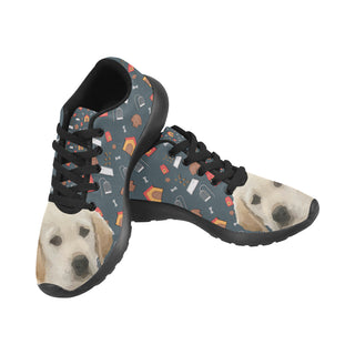 Goldador Dog Black Sneakers Size 13-15 for Men - TeeAmazing