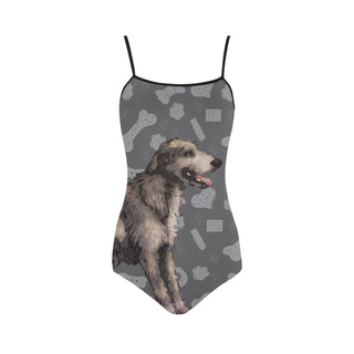 Irish Wolfhound Dog Strap Swimsuit - TeeAmazing