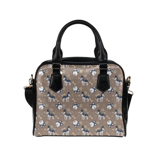 Siberian Husky Pattern Shoulder Handbag - TeeAmazing