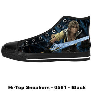 Awesome Custom Tidus Shoes Design - Final Fantasy Sneakers - TeeAmazing