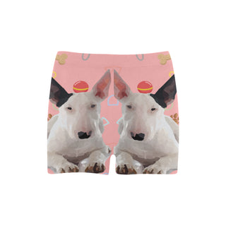 Bull Terrier Dog Briseis Skinny Shorts (Model L04) - TeeAmazing