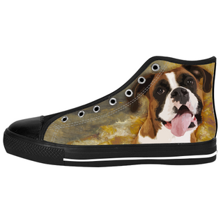 Boxer Shoes & Sneakers - Custom Boxer Canvas Shoes - TeeAmazing