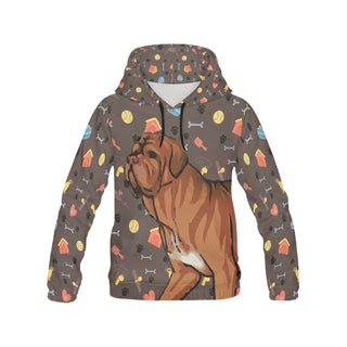 Dogues De Bordeaux Dog All Over Print Hoodie for Women - TeeAmazing