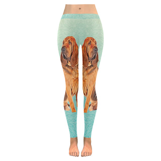 Bloodhound Lover Low Rise Leggings (Invisible Stitch) (Model L05) - TeeAmazing