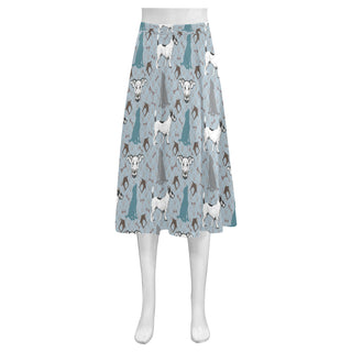 Mongrel Mnemosyne Women's Crepe Skirt (Model D16) - TeeAmazing