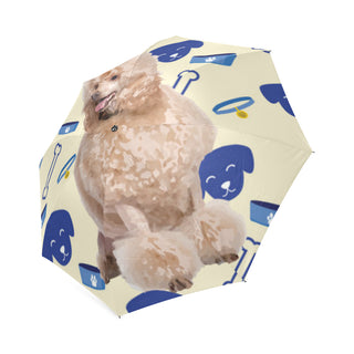 Poodle Dog Foldable Umbrella - TeeAmazing
