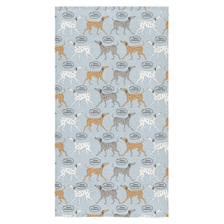 Italian Greyhound Pattern Bath Towel 30x56 - TeeAmazing