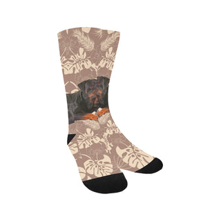 Rottweiler Lover Trouser Socks - TeeAmazing