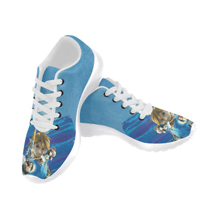 Link with Arrow White Sneakers Size 13-15 for Men - TeeAmazing