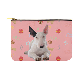 Bull Terrier Dog Carry-All Pouch 12.5x8.5 - TeeAmazing