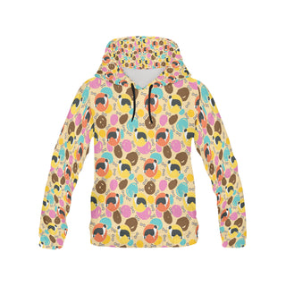 Border Collie Pattern All Over Print Hoodie for Men - TeeAmazing