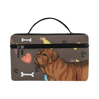 Dogues De Bordeaux Dog Cosmetic Bag/Large - TeeAmazing