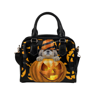 Shih Tzu Halloween Shoulder Handbag - TeeAmazing