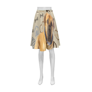 English Mastiff Dog Athena Women's Short Skirt - TeeAmazing
