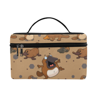 Platypus Pattern Cosmetic Bag/Large - TeeAmazing