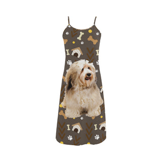 Havanese Dog Alcestis Slip Dress - TeeAmazing