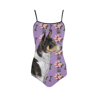 Rat Terrier Strap Swimsuit - TeeAmazing