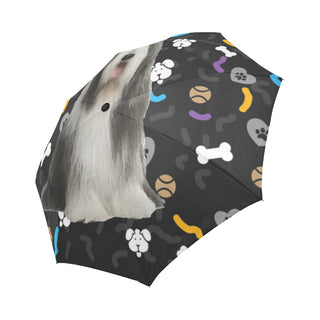 Bearded Collie Dog Auto-Foldable Umbrella - TeeAmazing