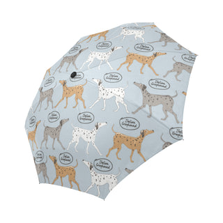 Italian Greyhound Pattern Auto-Foldable Umbrella - TeeAmazing