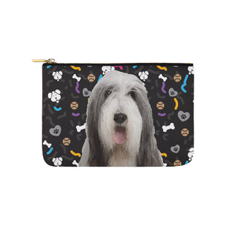 Bearded Collie Dog Carry-All Pouch 9.5x6 - TeeAmazing