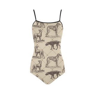 Scottish Deerhounds Strap Swimsuit - TeeAmazing