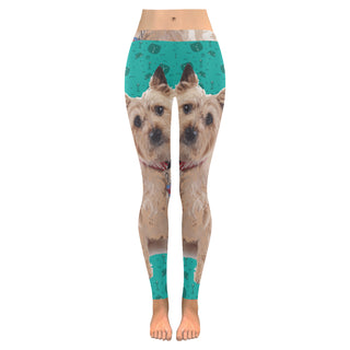 Cairn terrier Low Rise Leggings (Invisible Stitch) (Model L05) - TeeAmazing