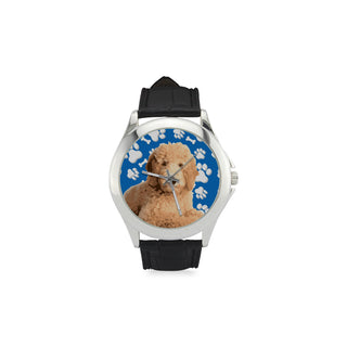 Goldendoodle Women's Classic Leather Strap Watch - TeeAmazing
