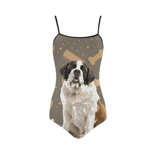 St. Bernard Dog Strap Swimsuit - TeeAmazing