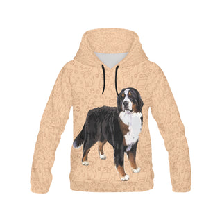 Bernese Mountain All Over Print Hoodie for Women - TeeAmazing