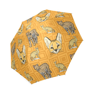 Savannah Cat Foldable Umbrella - TeeAmazing