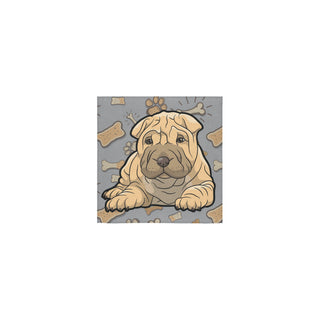 Shar Pei Dog Square Towel 13x13 - TeeAmazing
