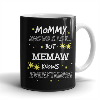 Memaw Knows Everything Mug - Memaw Mug - TeeAmazing