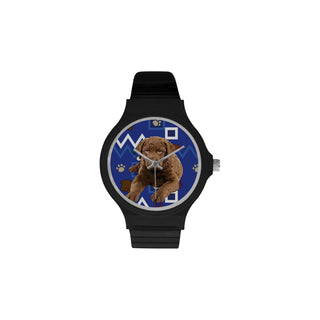 Chesapeake Bay Retriever Dog Unisex Round Plastic Watch - TeeAmazing