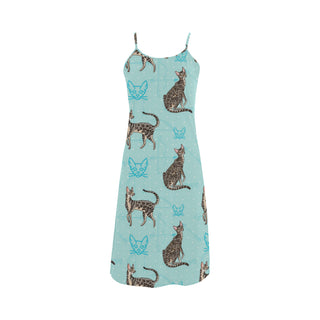 Serengeti Cat Alcestis Slip Dress - TeeAmazing