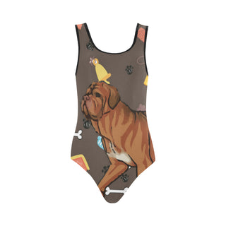 Dogues De Bordeaux Dog Vest One Piece Swimsuit - TeeAmazing