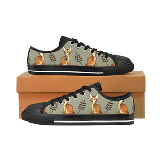 Abyssinian Black Men's Classic Canvas Shoes/Large Size - TeeAmazing