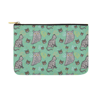 Domestic Shorthair Carry-All Pouch 12.5x8.5 - TeeAmazing
