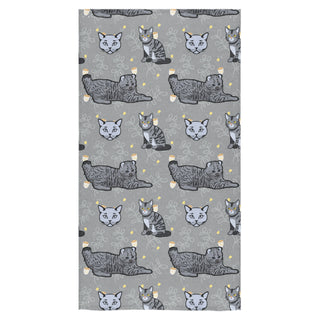 Highlander Cat Bath Towel 30"x56" - TeeAmazing