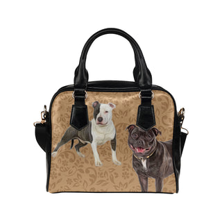 Staffordshire Bull Terrier Lover Shoulder Handbag - TeeAmazing