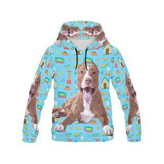 Pit bull All Over Print Hoodie for Women - TeeAmazing