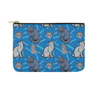 Russian Blue Carry-All Pouch 12.5x8.5 - TeeAmazing