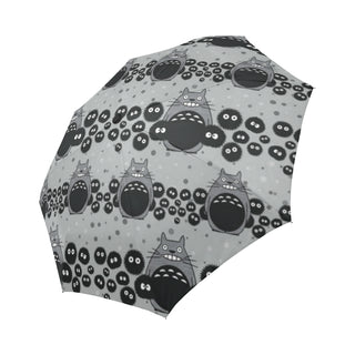 Totoro Pattern Auto-Foldable Umbrella - TeeAmazing