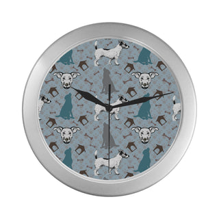 Mongrel Silver Color Wall Clock - TeeAmazing