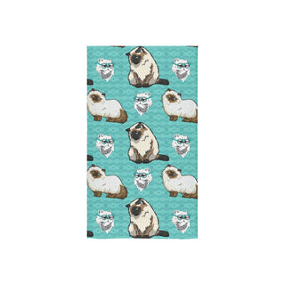 Himalayan Cat Custom Towel 16"x28" - TeeAmazing