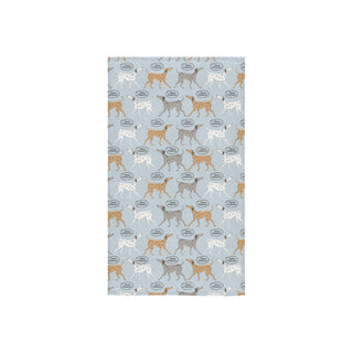 Italian Greyhound Pattern Custom Towel 16x28 - TeeAmazing